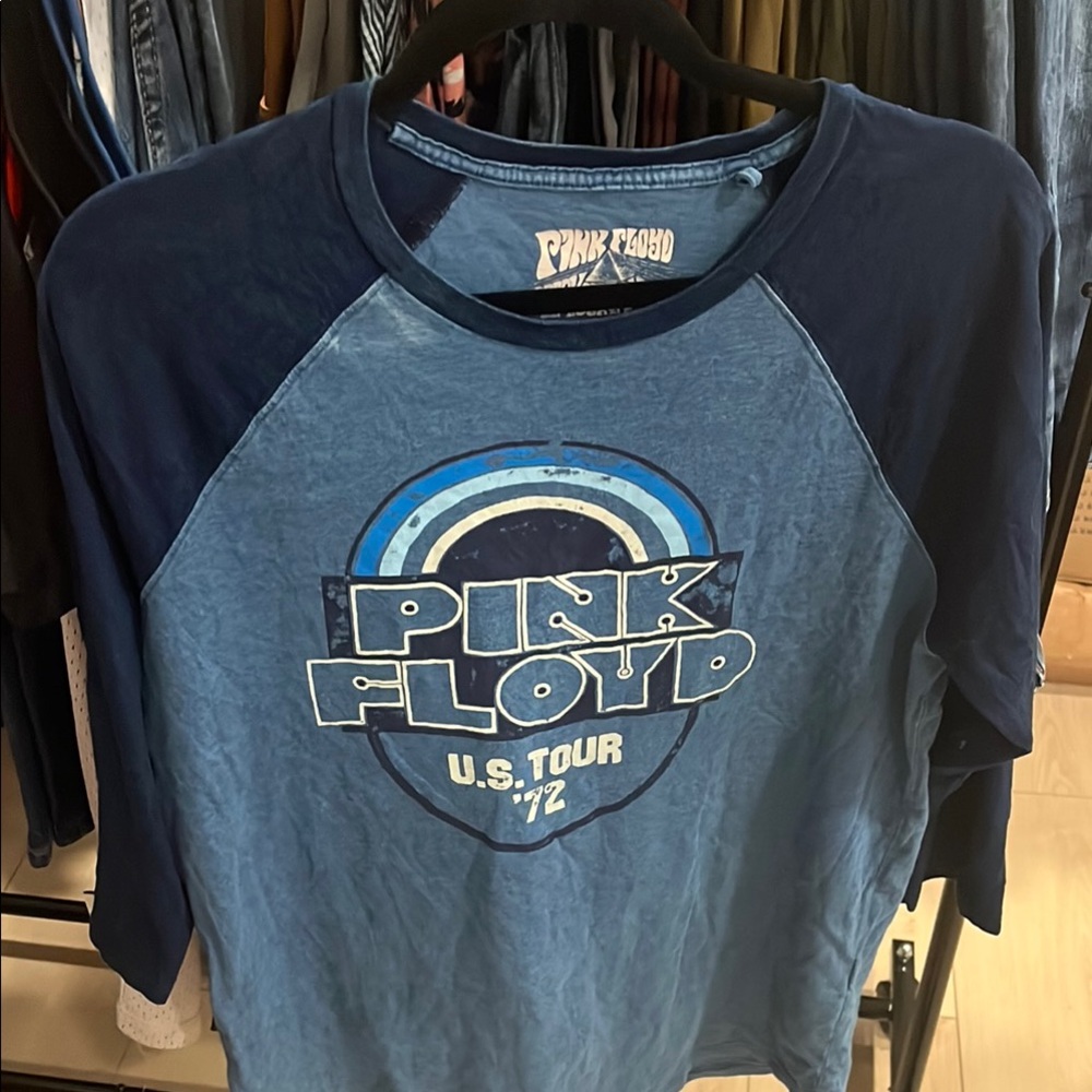 Pink Floyd Blue Raglan Shirt